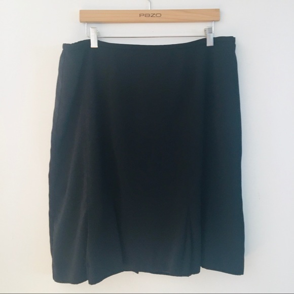 Norton mcnaughton size 18 black flare skirt - Picture 1 of 6